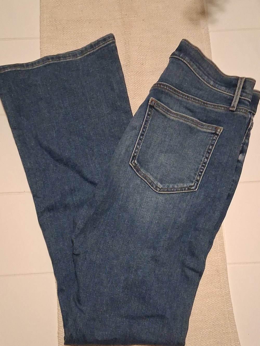 Womens Ann Taylor THE BOOT Denim Jeans Size 6
